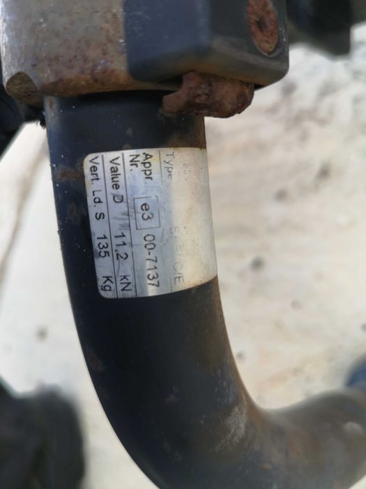 Hak wypinany holowniczy belka komplet wiązka bmw 1 E87 E81