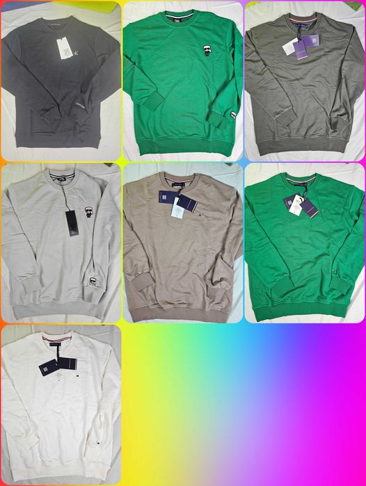 Bluza męska Karl Lagerfeld maly znaczek Calvin Klein OUTLET