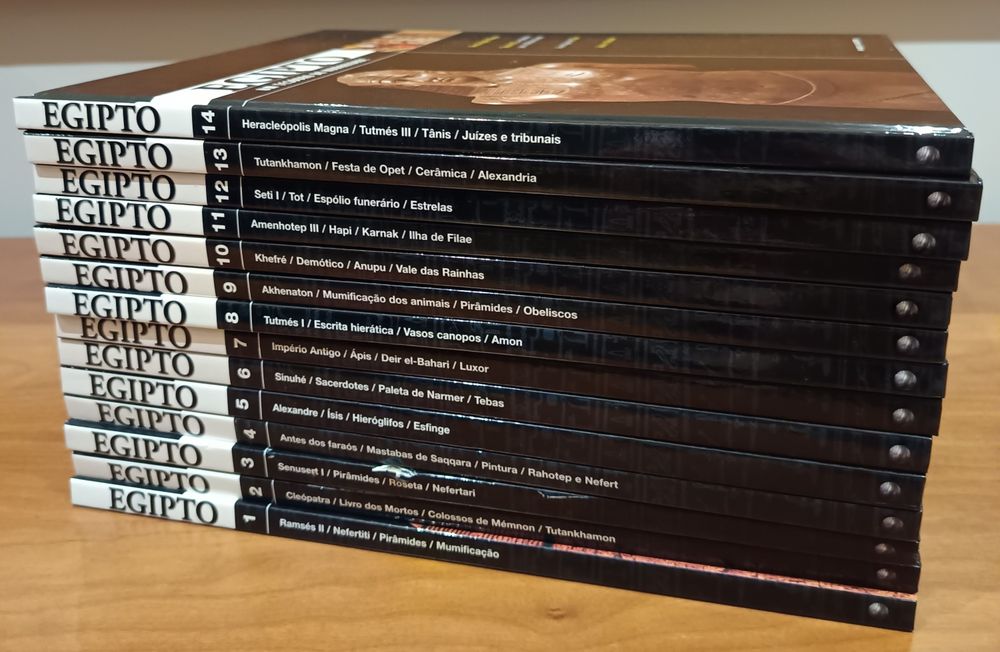 Livros sobre o Egipto