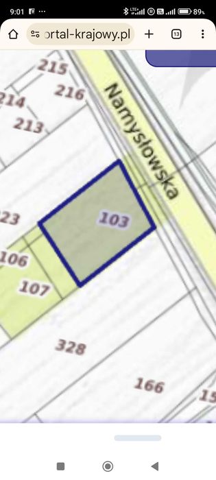 Sprzedam dzialke uslugowa Opole-Borki