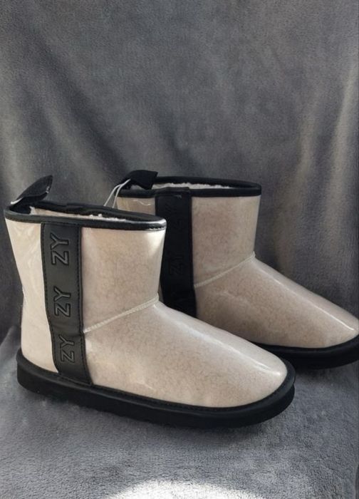 UUG, зимові силіконові теплі зимові уггі  для дівчинки, р.34