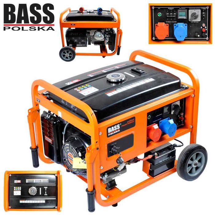 Agregat Prądotwórczy Generator Prądu 8100w 230v / 400v BP5031