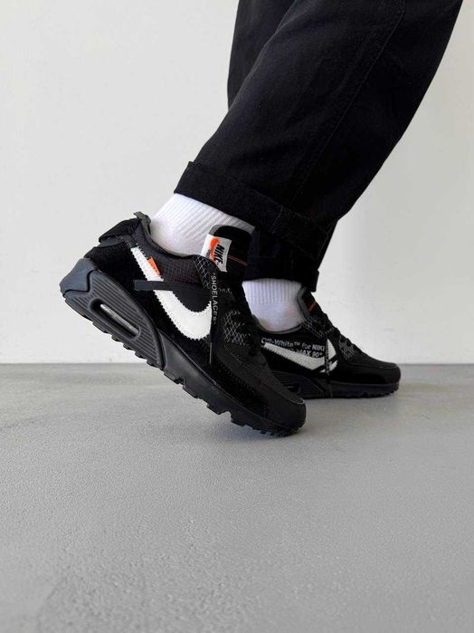!WOW! Nike Air Max x OFF-White 90 GPX Black 39 40 41 42 43 44 45