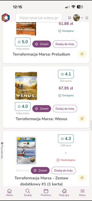 Terraformacja Marsa + dodatki + insert + dwuwarstwowe planszetki