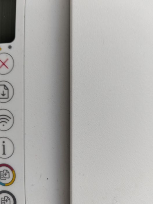 Drukarka HP z nowymi tuszami
