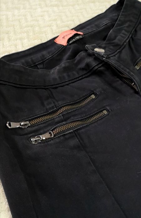 Calças de ganga preta tam 36