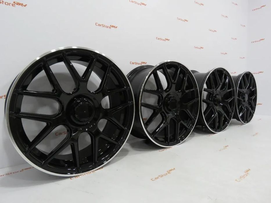Jantes Look Mercedes GLE 19 x 8 et 42 + 9 et 45 Gloss BLack