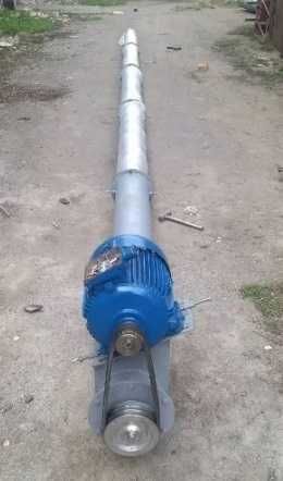 Шнек, шнековий навантажувач для зерна, сої, тирси, пелет + Акція!