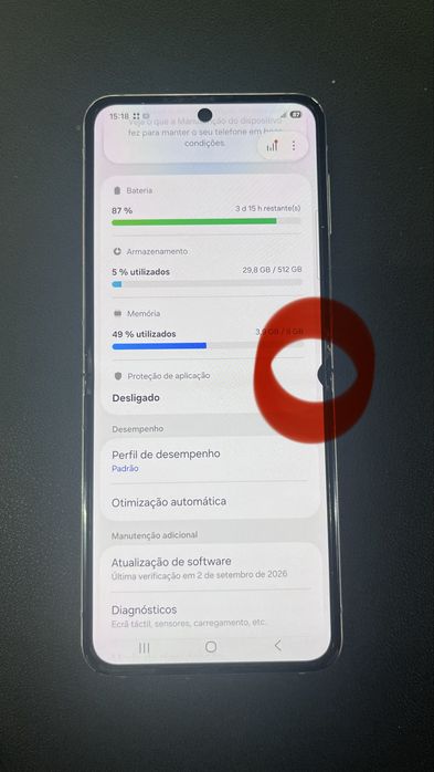 Samsug Zflip 5  Posso ver as fotos que tão no anúncio