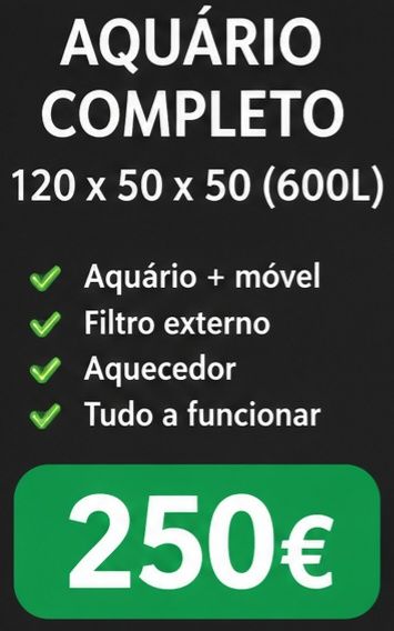 Aquário 120x50x50