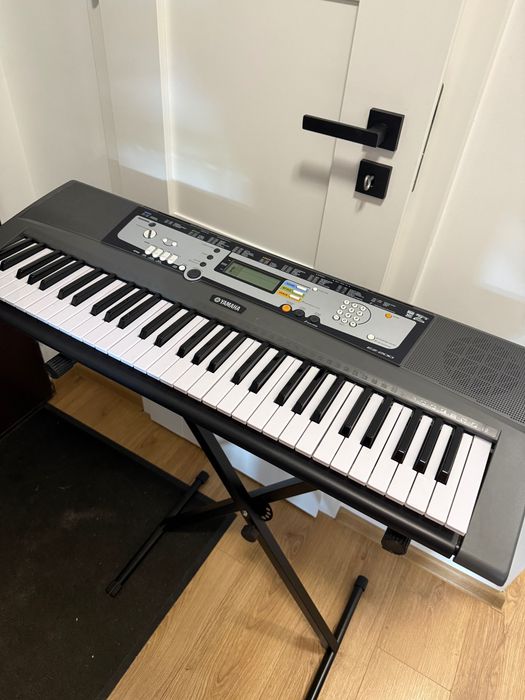 Keyboard YAMAHA EZ-200 Klawisze Dynamiczne Statyw | Pianino cyfrowe klawisze syntezator