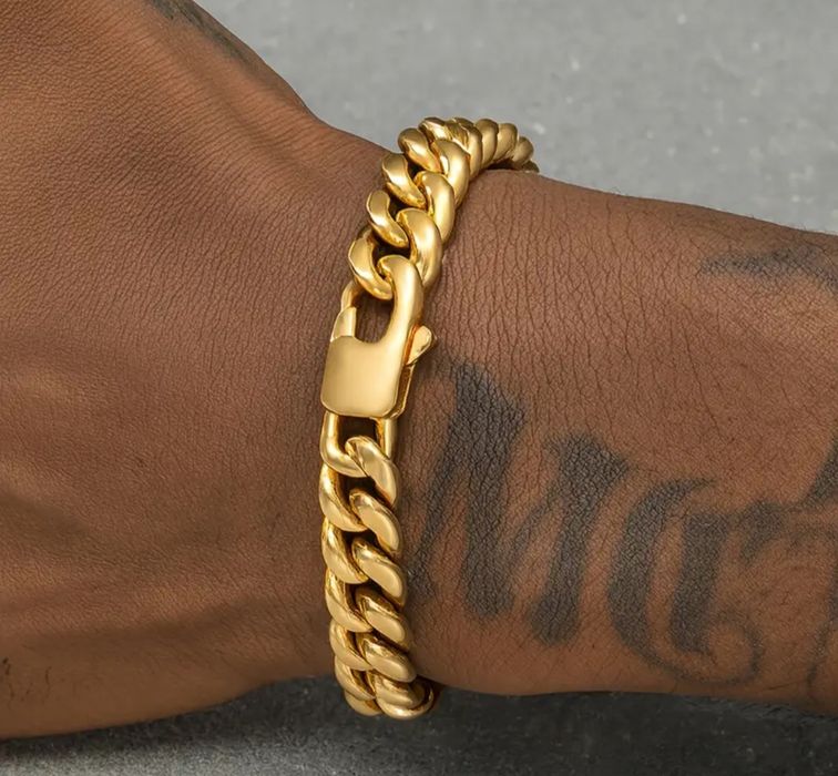 Pulseira em ouro cubano