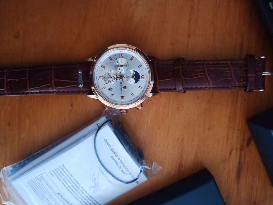 Relógio contra água e cronômetro