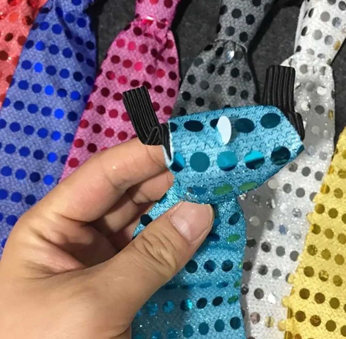 Świecący krawat! różne kolory!