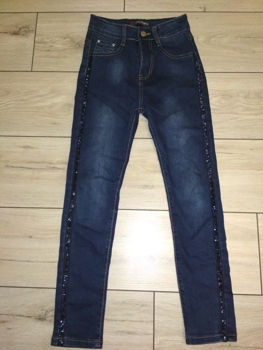 Джинси для дівчинки на зріст 140