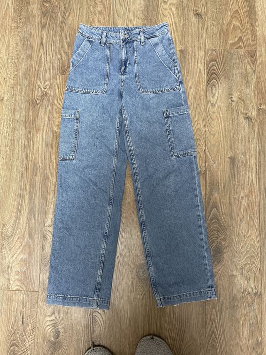 Джинсы женские карго