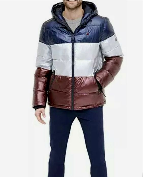 Зимняя куртка пуховик tommy hilfiger XL