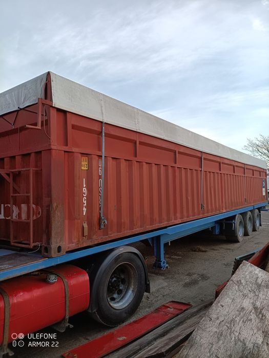 ДАФ Полуприцеп. Зерновоз.платформа. пла.