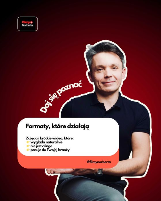Poprowadzę Social Media / Facebook Instagram Linkedin - Posty i VIDEO