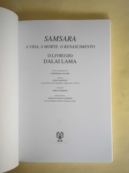 Samsara
A Vida, A Morte, O Renascimento
de Dalai Lama