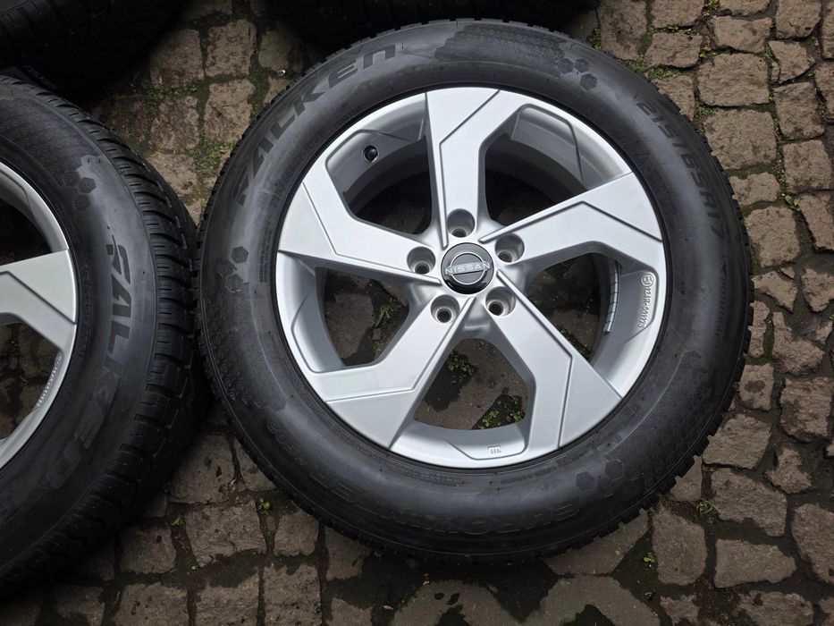 Nowe oryginalne koła aluminiowe NISSAN QASHQAI J12 17" 5x114,3 2024 r
