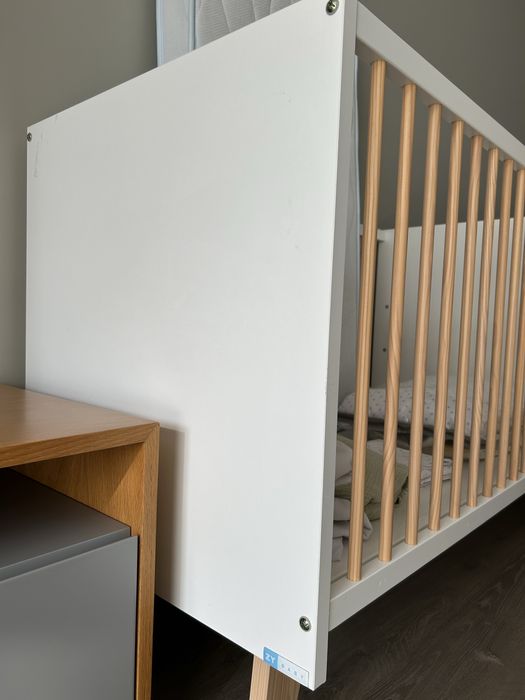 Berço 3-em-1 120×60 cm – Como Novo