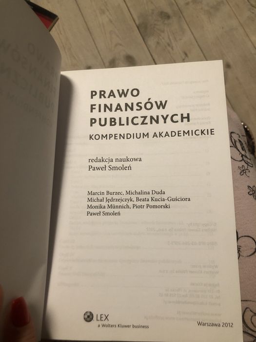 Książka prawo finansów publicznych Paweł Smoleń
