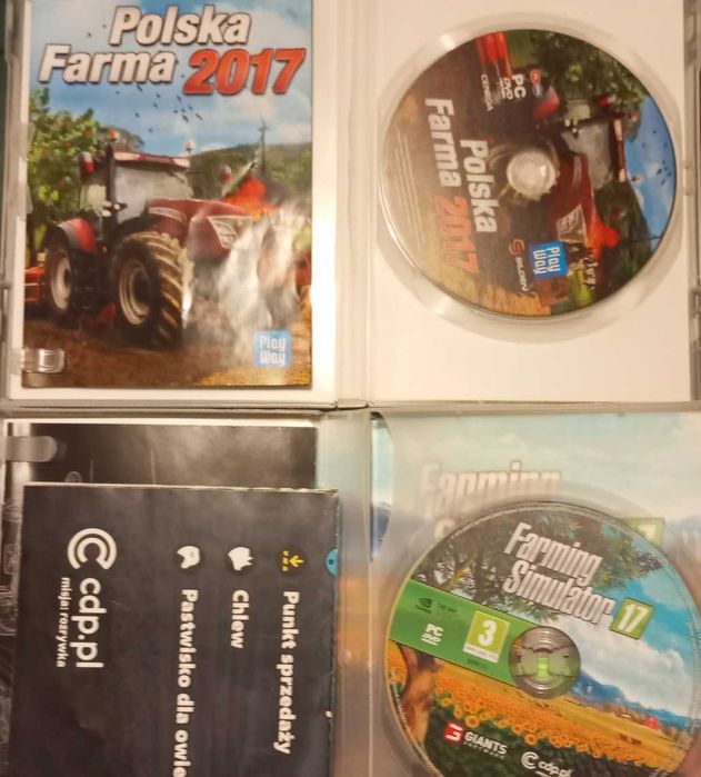 Farming simulator 17 2016 PC DVD BOX, plakat, Polska farma 2017 BOX PC