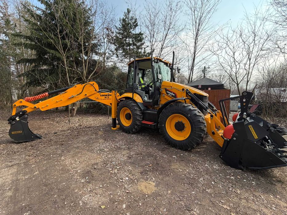 Usługi koparko ładowarką z MŁOTEM| KOPARKA z MŁOTEM