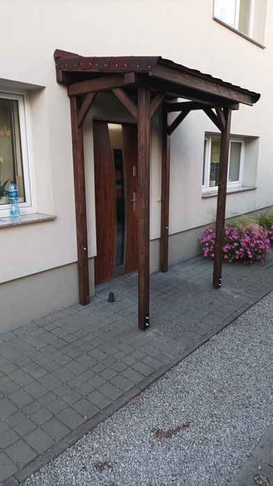 Zabudowa tarasy balkony zadaszenia konstrukcje szkieletowe