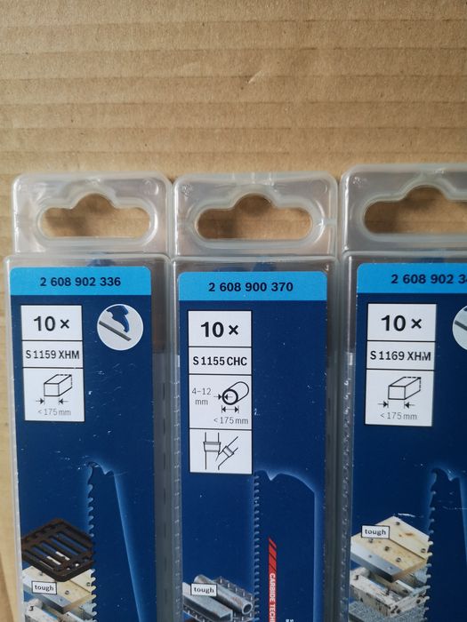 Bosch s1122bf brzeszczot do metalu pila szablasta lisi ogon 25szt