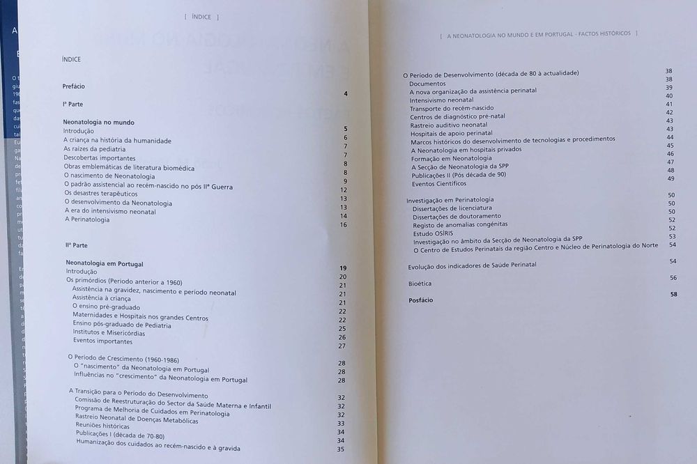 A Neonatologia no Mundo e em Portugal-Factos Históricos