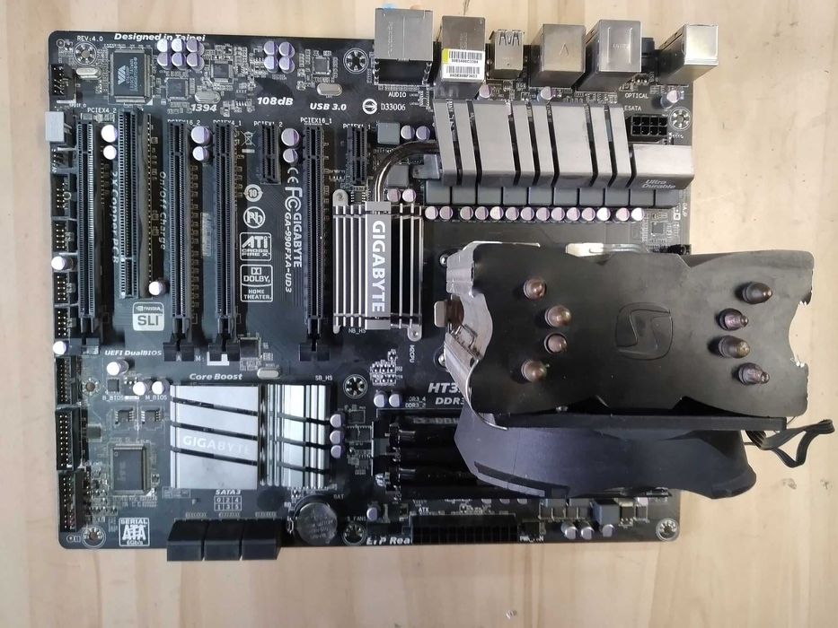 GigaByte z procesorem AMD FX-8320 8x 4.0 GHz /Ram 32GB/ Chłodzenie