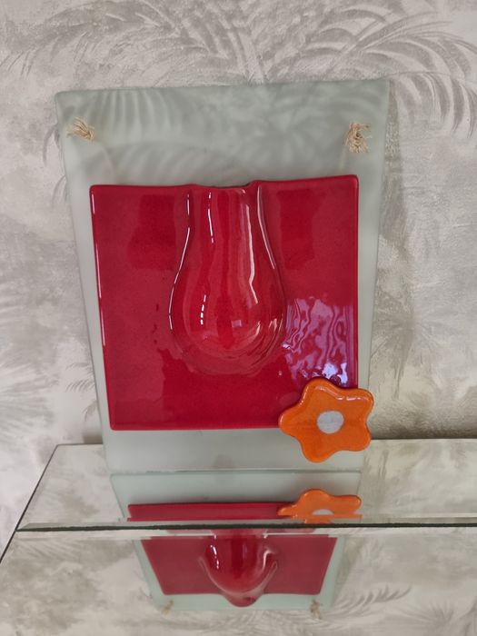 Jarra de Pendurar Artesanal em Vidro