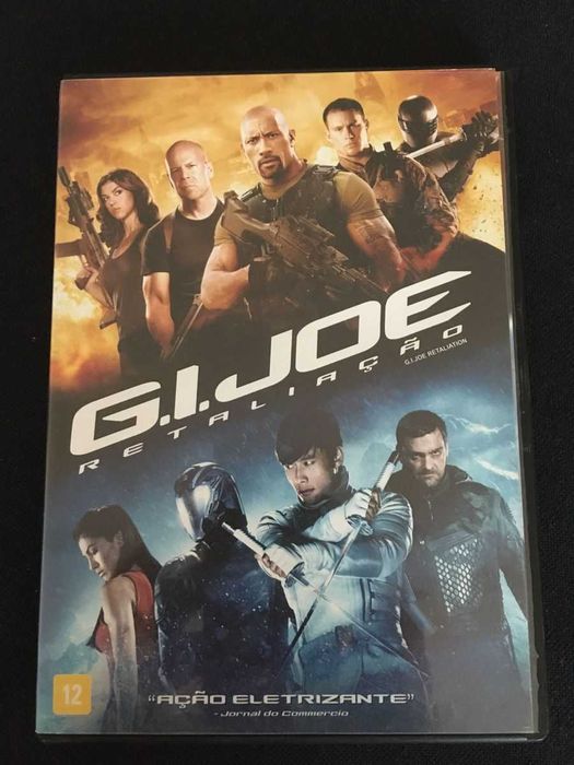 G.I.JOE Retaliação - DVD Filme Ação novo selado fabrica