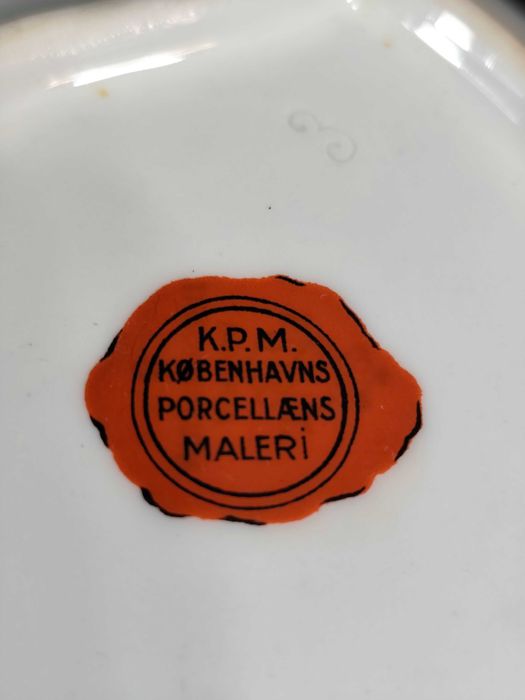 Dekoracyjna Miseczka w Kształcie Liścia K.P.M