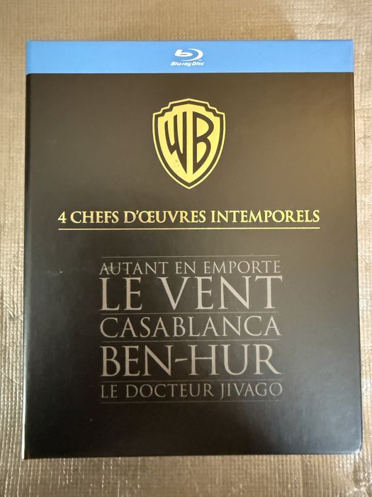 4 chefs-d'oeuvre intemporels Bluray (Como novo)