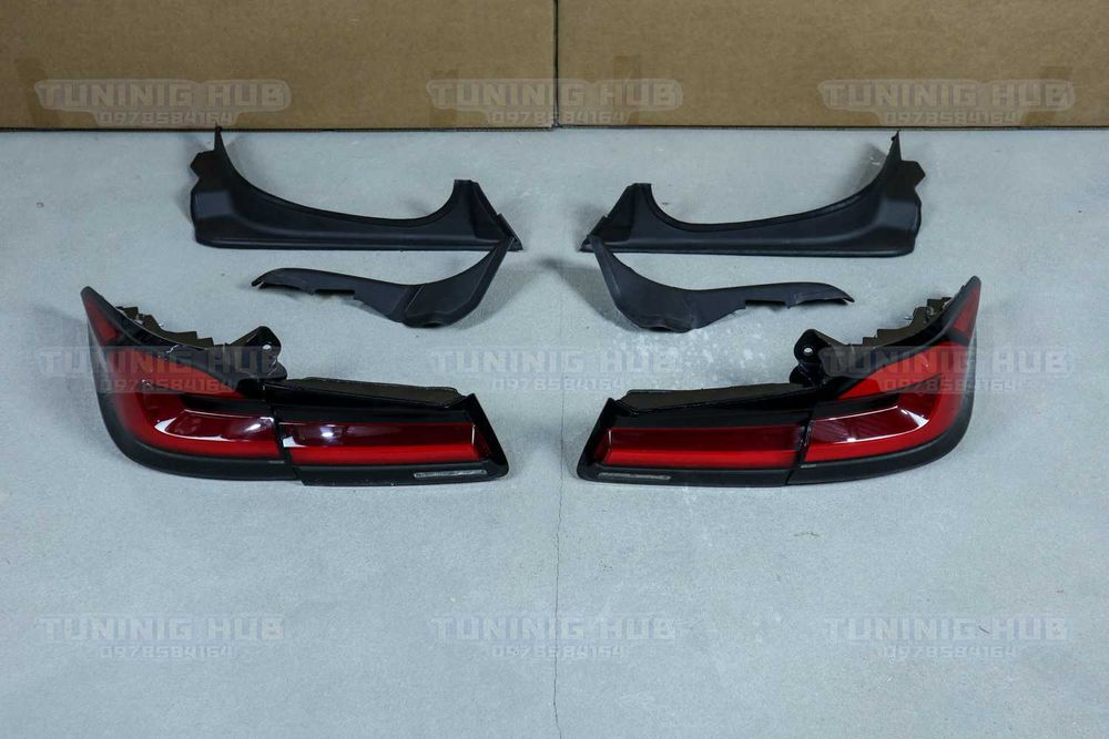 bmw g30 фонари lci задние фари стопи на дорест upgrade в рест Європа