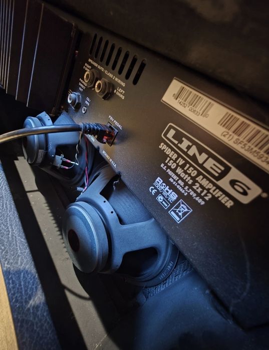 Line 6 Spider IV 150w + Fbv express