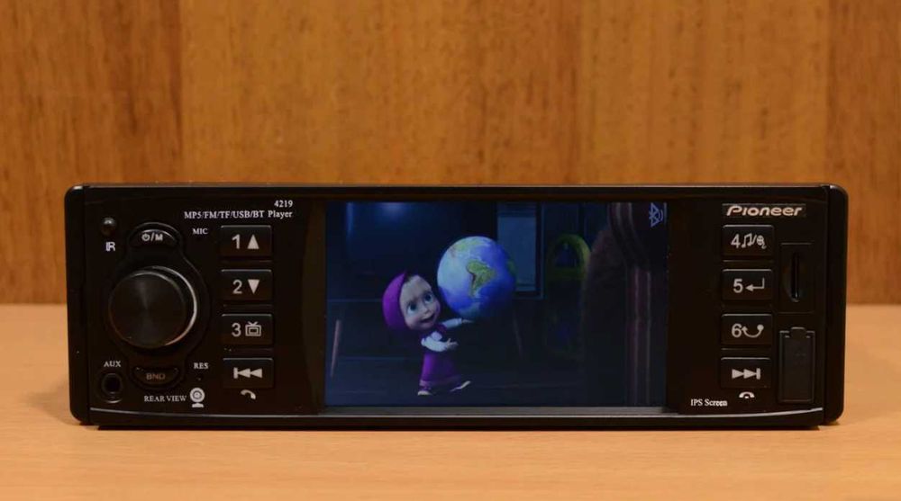 Очень мощная магнитола пионер в автомобиль с блютузом