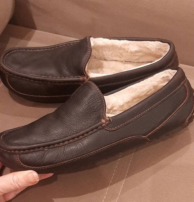 Чоловічі шкіряні мокасіни UGG,Ascot 41 p