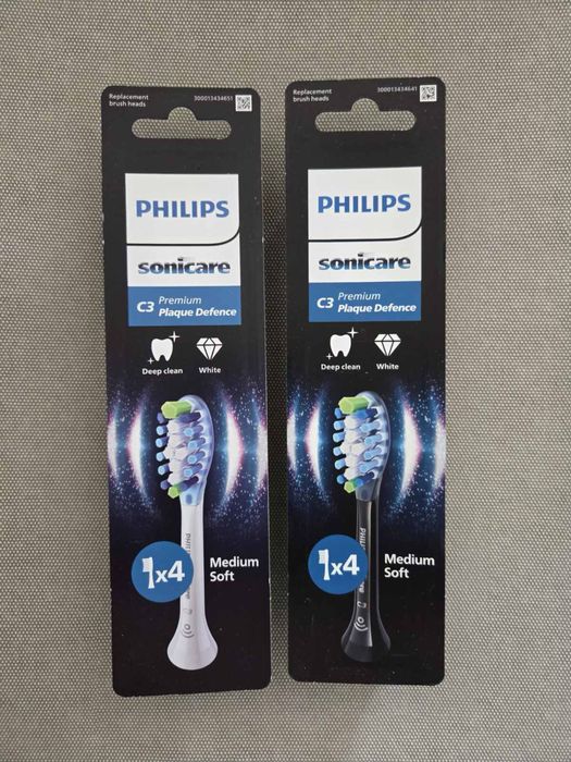 Насадка для електричної зубної щітки Philips Sonicare C3 Premium Plaqu білі