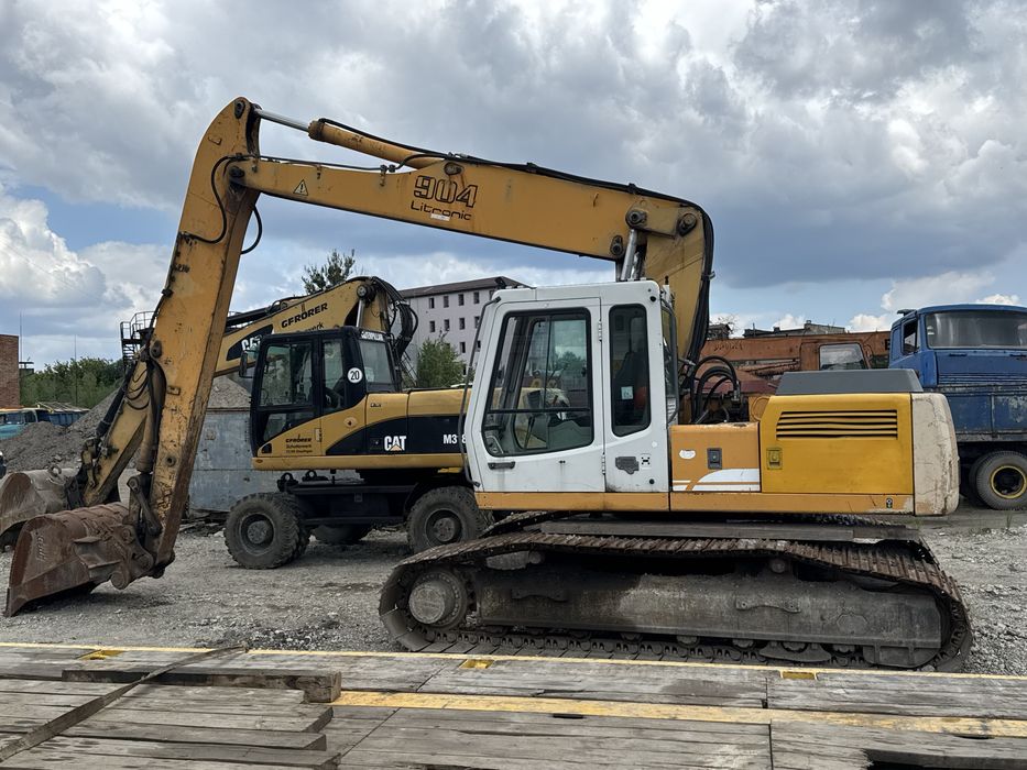 Екскаватор Liebherr 904 | Болотяні гусиниці | Стріль-12м |