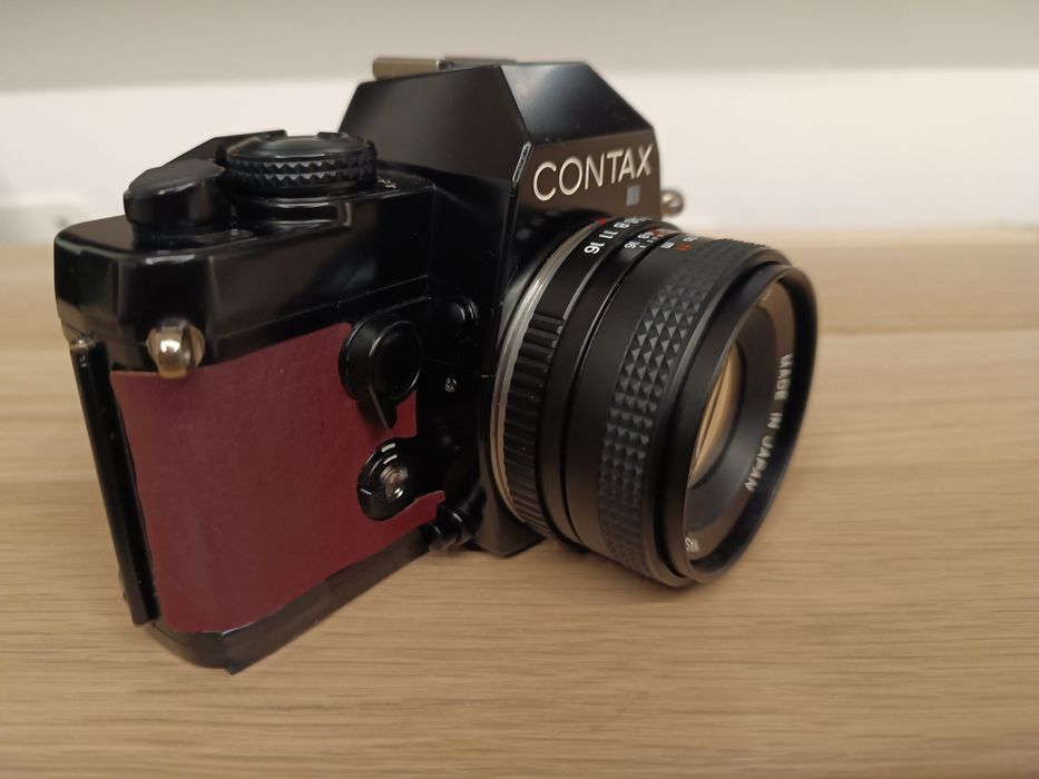 Contax 139 Q + Yashica ML 50 1:2 Máquina Fotografica