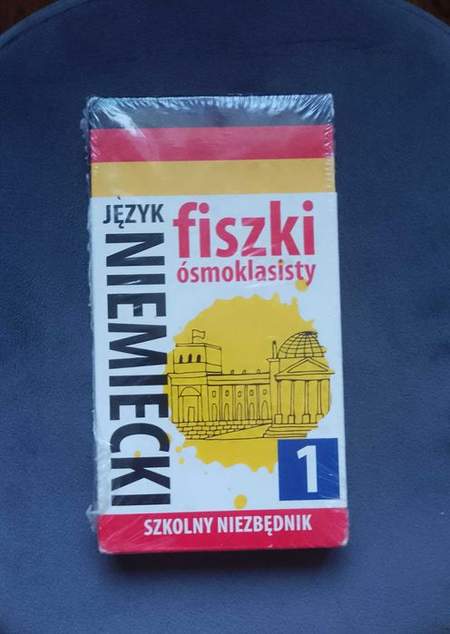 Język niemiecki – fiszki ósmoklasisty, zestaw 1 | NOWE, folia!