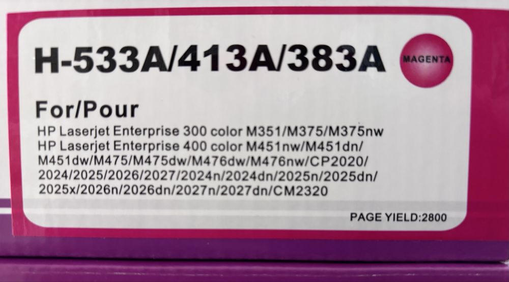 Tonners Ink-tank compativeis HP