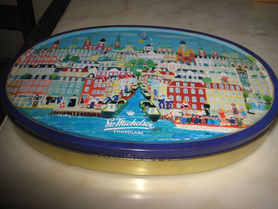 Tin box, 1990s, origin Denmark (never used)