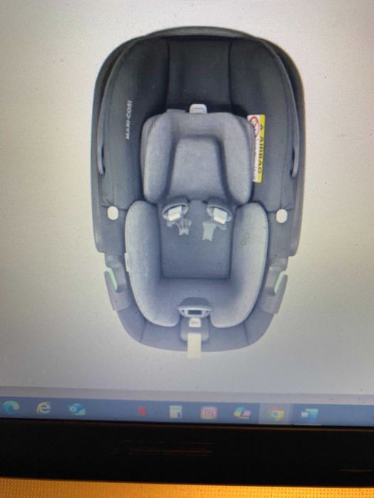 Cadeira Auto (Ovo) Maxi Cosi Pebble 360 cinzento