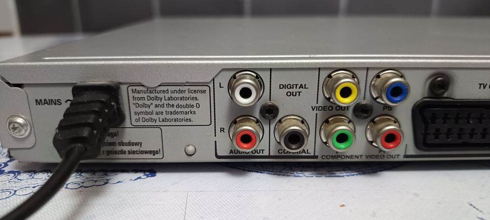 Leitor DVD Philips usado em bom estado