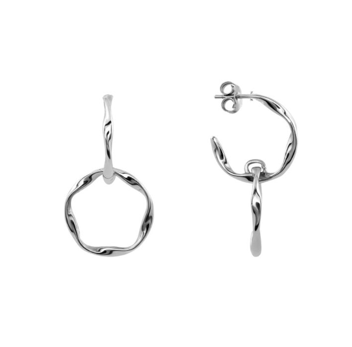 срібні сережки